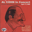 Al Cohn: In Concert At East Stroudsberg University (CD: IAJRC- US Import)