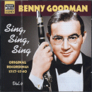 Benny Goodman: Sing, Sing, Sing- Vol.4 1937-1940 (CD: Naxos Jazz Legends)