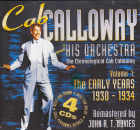 Cab Calloway & His Orchestra: Vol.1- The Early Years 1930-1934 (CD: JSP, 4 CDs)