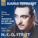 Django Reinhardt: H.C.Q. Strut- Vol.5, 1938-1939 (CD: Naxos Jazz Legends)
