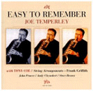 Joe Temperley: Easy To Remember (CD: Hep)