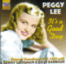 Peggy Lee: It's A Good Day (CD: Naxos Jazz Legends)