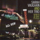 Sarah Vaughan & Her Trio: At Mr Kelly's (CD: Verve)