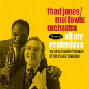 Thad Jones / Mel Lewis Orchestra: All My Yesterdays (CD: Resonance, 2 CDs)